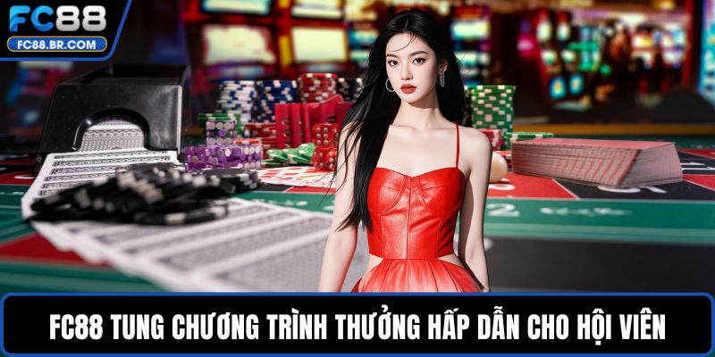 FC88 tung chương trình thưởng hấp dẫn cho hội viên